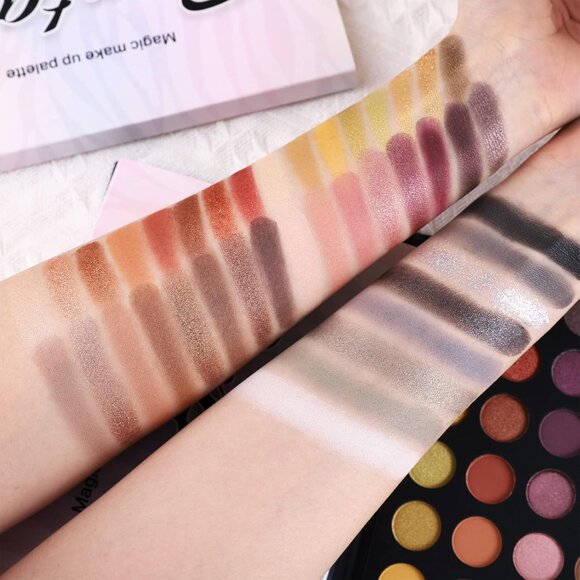 Blendable Pro Eyeshadow Palette Natural Matte Shimmer Colorful Cosmetics - Picture 4 of 7